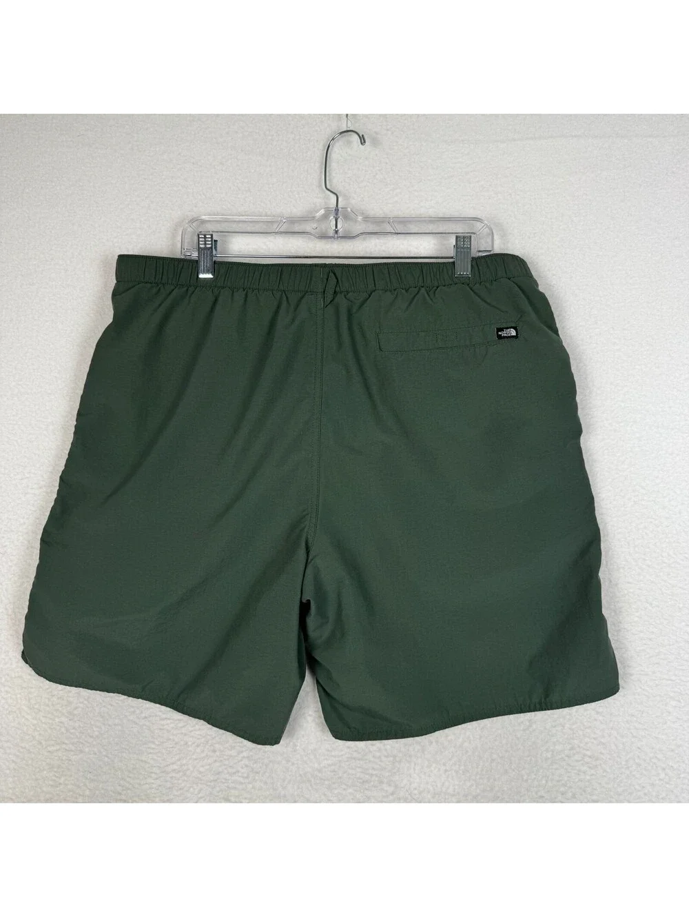 The North Face Mens XL Green Belted Class V Utility Hiking Shorts Outdoor Gorp